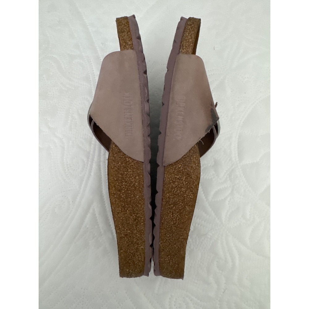 Birkenstock Madrid Single Strap Big Buckle Comfort Sandals Lavender Size 39 - Picture 10 of 13